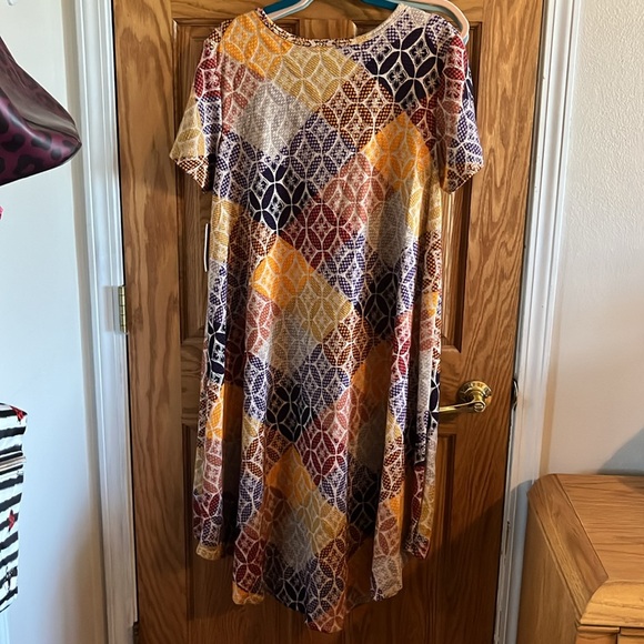 NWT Lularoe UNICORN Carly XL dress - Picture 4 of 4